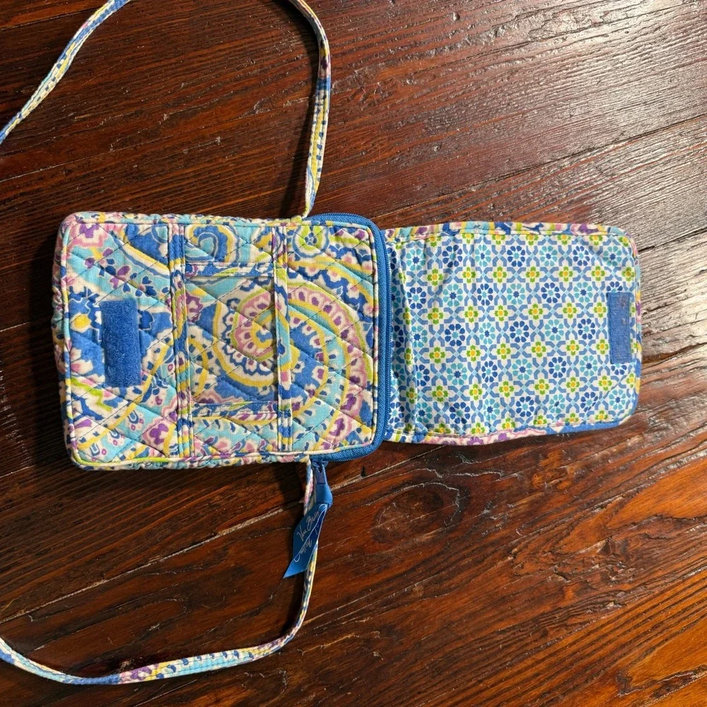 Vera Bradley Mini Hipster Crossbody Bag Purse - Capri Blue - Retired‎